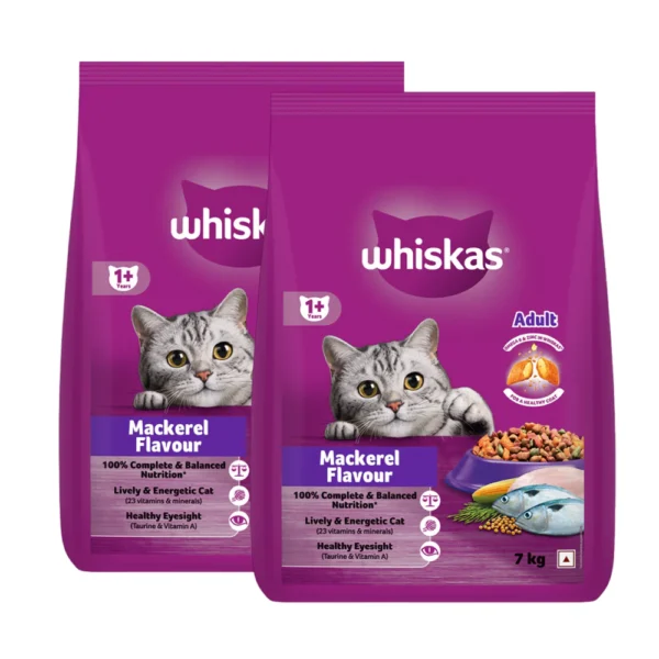 Whiskas Mackerel Flavour Adult Cat Dry Food - Image 5
